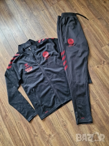 Страхотен мъжки спортен сет комплект анцунг HUMMEL x Denmark National Football Team , размер S, снимка 2 - Спортни дрехи, екипи - 52399045