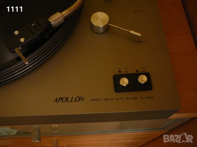 APOLLON TL-600A, снимка 8 - Грамофони - 35311405