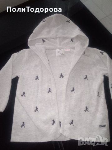 Детска жилетка ZARA , снимка 3 - Детски пуловери и жилетки - 32682384