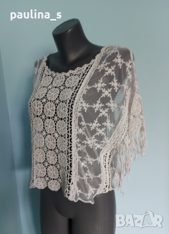 Два различни броя / Дантелена туника или топ , снимка 3 - Туники - 36566172