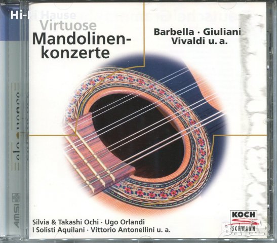 Virtuose - Mandolinen Konzerte, снимка 2 - CD дискове - 34585023