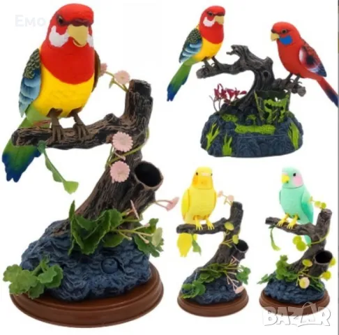 Разглобяема пластмасова играчка Папагал, повтарящ, снимка 2 - Други - 47759887