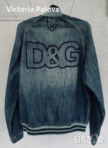 Марково дънково яке DOLCE & GABBANA оригинал, снимка 11 - Якета - 43491352