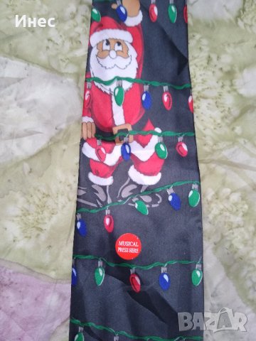 коледна музикална вратовръзка, снимка 2 - Шалове - 39049758