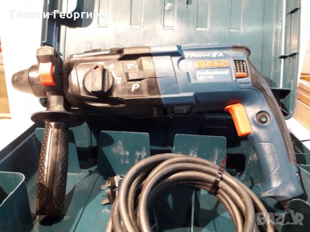 Перфоратор BOSCH  PROFESIONAL GBH240  790W синя серия, снимка 2 - Други машини и части - 27904151