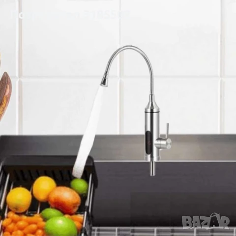 Нагревател за вода,  3300W, Инокс, снимка 5 - Бойлери - 51219315