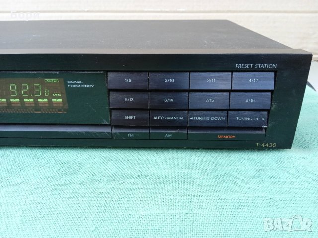 Onkyo T-4430 Stereo Tuner, снимка 8 - Радиокасетофони, транзистори - 35190546