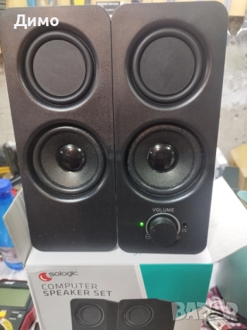 Комплект високоговорители за компютър Sologic, снимка 4 - Слушалки за компютър - 51874679