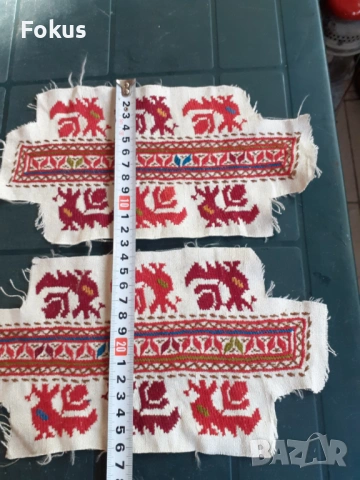 Лот български възрожденски шевици, снимка 4 - Антикварни и старинни предмети - 53406239