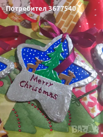 Коледни звезди/играчки, снимка 6 - Коледни подаръци - 48371375