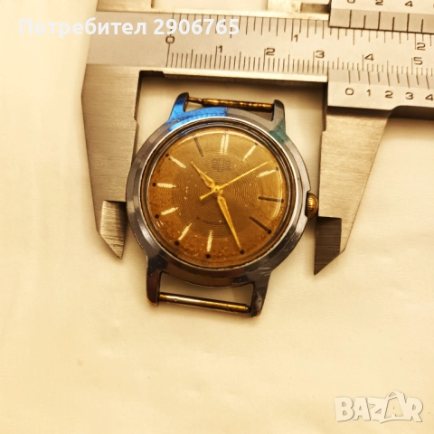  GUB glashutte 60.1 Германия работещ, снимка 9 - Антикварни и старинни предмети - 52231409