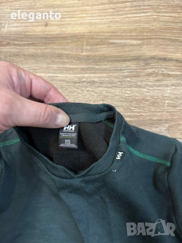 Мъжко ! Helly Hansen Warm Ice Crew  MERINO Wool baselayer , S размер, снимка 7 - Спортни дрехи, екипи - 53197500