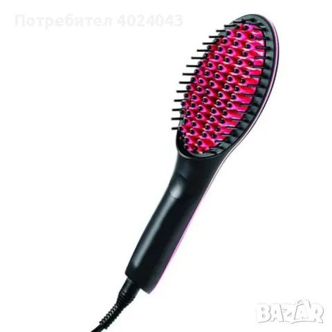 Четка за изправяне и изсушаване с LCD дисплей и 3D керамични цилиндри TV51, снимка 6 - Фризьорски принадлежности - 47903688