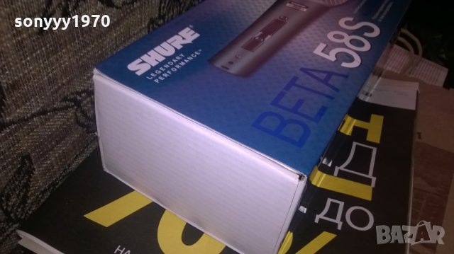 shure beta sm58s-profi microphone-внос швеицария, снимка 10 - Микрофони - 27576025