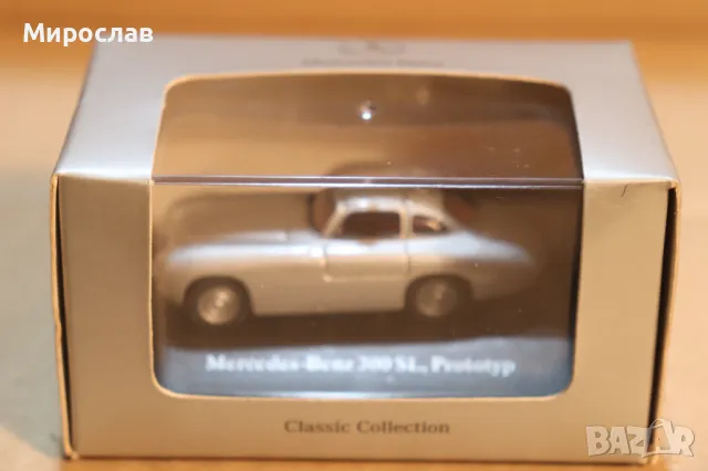 1:72 MERCEDES BENZ 300 SL PROTOTYP  ИГРАЧКА КОЛИЧКА ДИЛЪРСКИ МОДЕЛ, снимка 3 - Колекции - 49868112