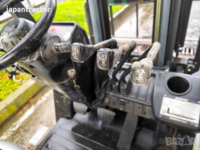 Мотокар Nissan НОВ ВНОС 1.5тона автомат изравнител, 4 метра, снимка 7 - Индустриална техника - 52569516