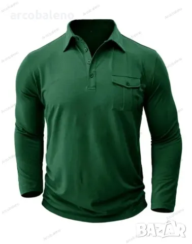 Мъжка тениска с дълги ръкави, 8цвята , снимка 4 - Тениски - 48415869