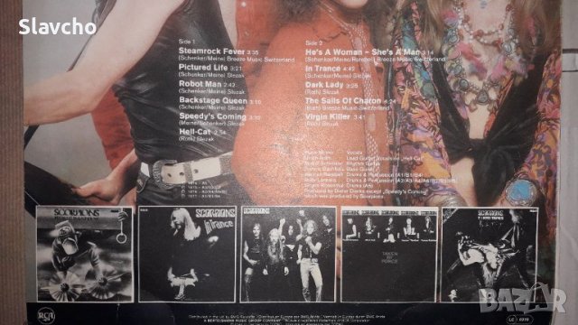 Гпамофонни плочи на - Alphaville – Forever Young (1984, Vinyl) / Best Of Scorpions (1979, Vinyl), снимка 8 - Грамофонни плочи - 40654177