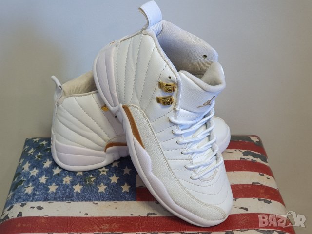 JORDAN 12 RETRO OVO 41 номер, снимка 2 - Маратонки - 43552454