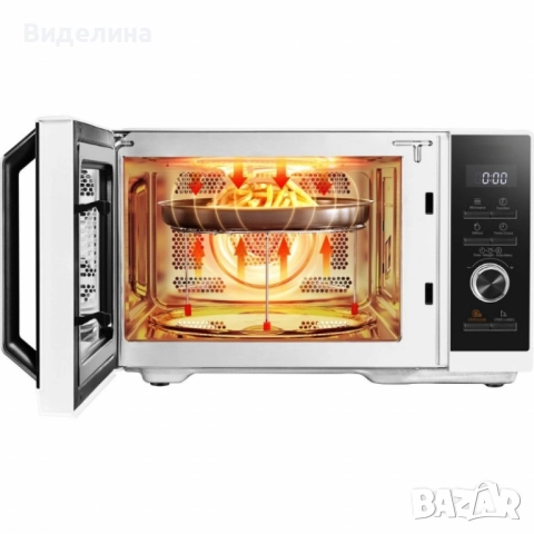 Микровълнова печка Toshiba MW3-AC26SF (26 L) / MW3-SAC23SF (23 L) - С грил, конвекция и Air Fry, снимка 5 - Микровълнови - 51777313