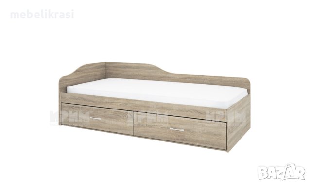 легло  с 2 табли и чекмеджета за матрак с размери 90/200 см.сити 2023 , снимка 4 - Спални и легла - 43182004