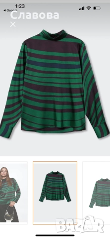 Блуза Mango, снимка 3 - Блузи с дълъг ръкав и пуловери - 52294020