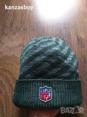 New era NFL Green Bay Packers- мъжка зимна шапка КАТО НОВА 100% оригинал универсален размер, снимка 6 - Шапки - 43733527