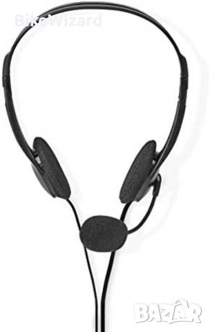 Nedis 3,5 мм слушалки компютърни с микрофон НОВИ, снимка 2 - Слушалки и портативни колонки - 37387632