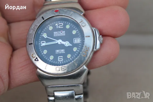 Мъжки стоманен часовник ''Sector'', снимка 11 - Мъжки - 48297029