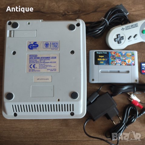 Супер Нинтендо (SNES) Super Nintendo Entertainment System комплект и Super Hockey, снимка 8 - Nintendo конзоли - 43492170