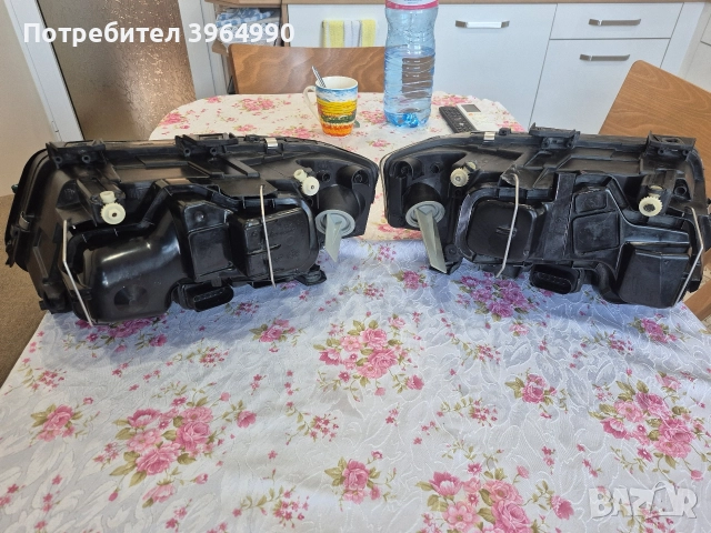 Кристални Оригинални фарове HELLA за Ауди А6 С5 , снимка 4 - Части - 52820758