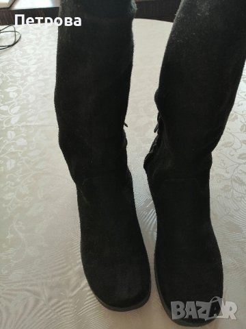 Ботуши /ест. велур , снимка 2 - Дамски ботуши - 43534711