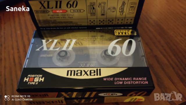 MAXELL XL II-S 60,90, снимка 4 - Аудио касети - 36951627