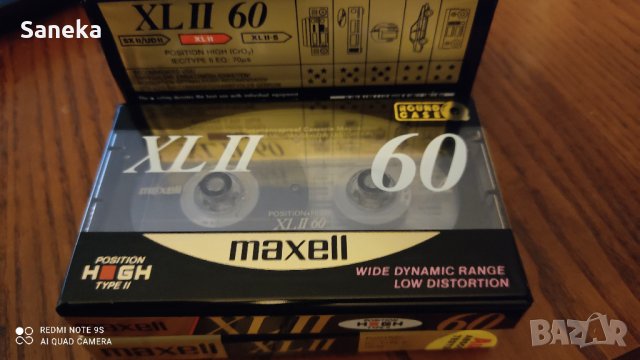 MAXELL XL II-S 60,90, снимка 3 - Аудио касети - 36951627