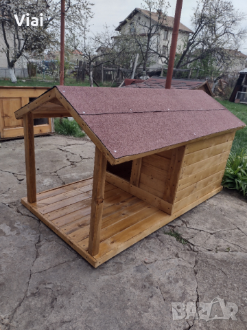 Кучешки къщи с веранди по поръчка , снимка 5 - За кучета - 30142836