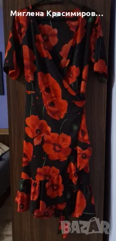 Рокля макове, снимка 3 - Рокли - 47497006