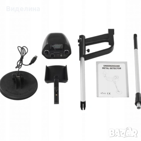 Водоустойчив металотърсач за злато, сребро, монети и съкровища K-1374, снимка 11 - Друга електроника - 53590421