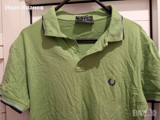 Оригинална фланелка с яка Fred Perry, снимка 8 - Тениски - 51651638