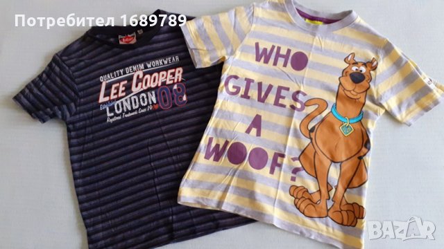 4 броя детски тениски за 7-8 г за 10 лв!, снимка 2 - Детски тениски и потници - 32608858