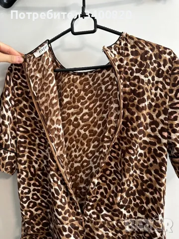 Дамски гащеризон, леопардова щампа, снимка 9 - Гащеризони - 47492425