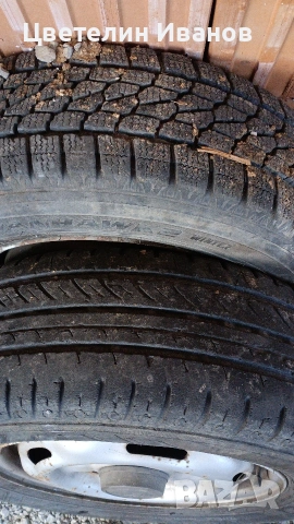 Джанти с гуми за Форд транзит , снимка 3 - Гуми и джанти - 53166404