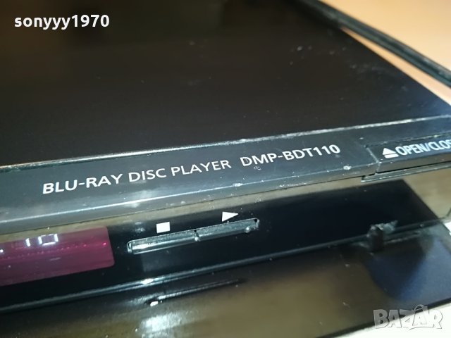 panasonic dmp-bdt110 blu-ray disc 0207211955?NEGONAM?, снимка 9 - Плейъри, домашно кино, прожектори - 33404200