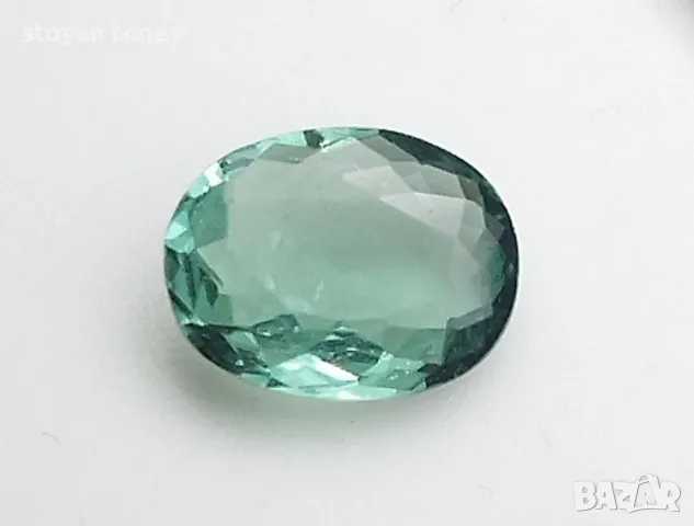 Очарователен синьо зелен Параиба турмалин с VS чистота - 0.77кт.! Нов!