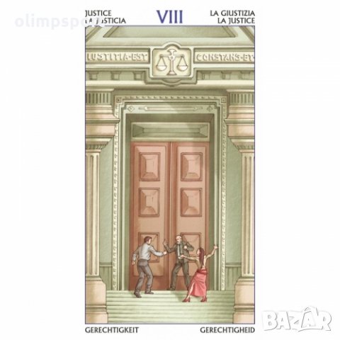 карти таро LOSCARABEO 78 DOORS нови  , снимка 3 - Карти за игра - 32629166