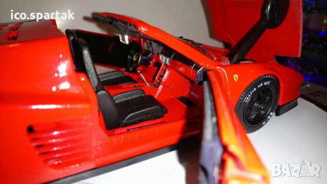 Ferrari 1:18 Testarossa spider 84 , снимка 9 - Колекции - 32389522