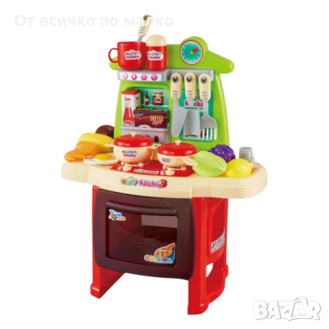 ✨Детска кухня с фурна, светлинни и звукови ефекти - 2 цвята, снимка 2 - Играчки за стая - 51284529