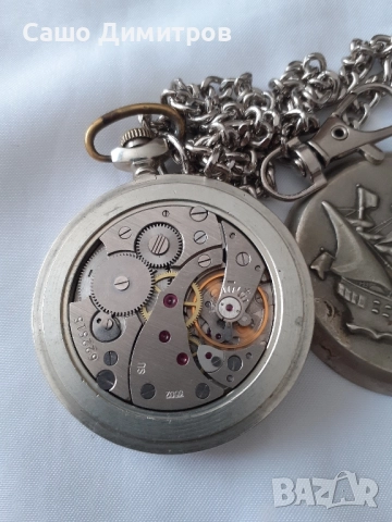 Молния СССР със кораб, снимка 6 - Джобни - 51808940