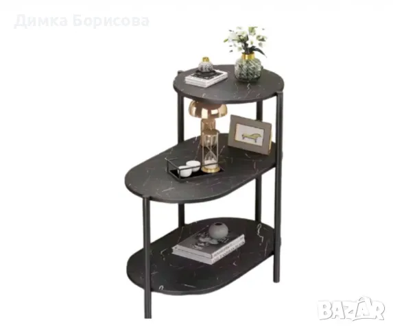 Тристепенен рафт за съхранение Размери: 65х46х78 см;, снимка 2 - Други - 48676540