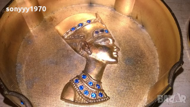 НЕФЕРТИТИ-GOLD EDITION-10Х4СМ-ВНОС ФРАНЦИЯ, снимка 6 - Колекции - 27194423