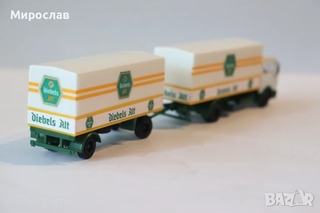 HERPA  H0 1/87 MERCEDES BENZ КАМИОН МОДЕЛ КОЛИЧКА ИГРАЧКА, снимка 9 - Колекции - 47640097